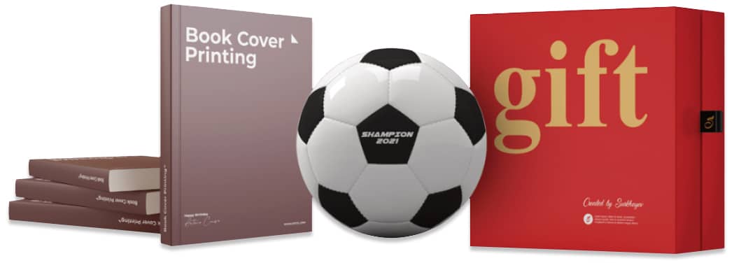personalizzazione libri e palle da calcio